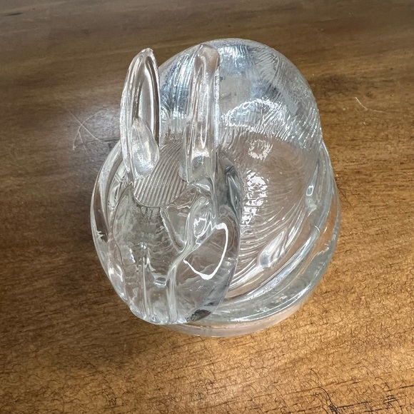 Glass Bunny Dish - Picture 3 of 6